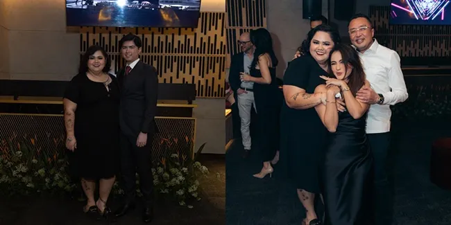 Percaya Diri dengan Tubuh Berisi, 8 Potret Jelita Adik Olla Ramlan dalam Balutan Dress Hitam - Pamer Banyak Tato di Badan