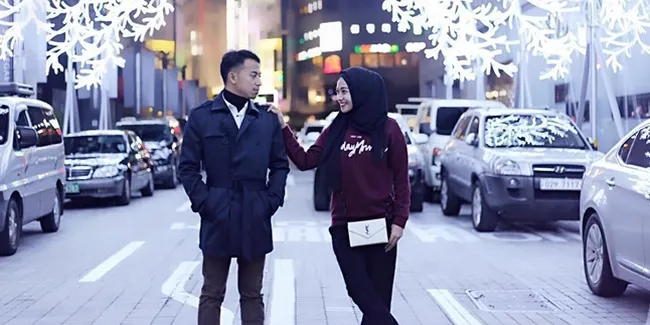 Perjalanan Mesra Poppy Bunga & Suami ke Korea, Bikin Pengen Nikah