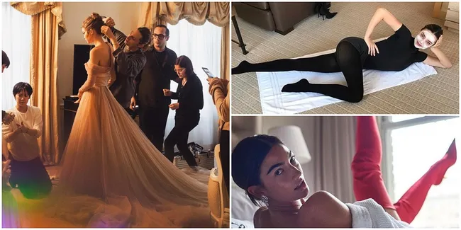 Persiapan Seleb Sebelum ke Met Gala, Potong Rambut - Work Out