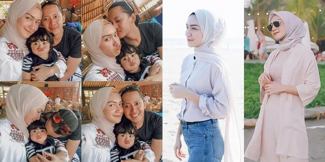 Pertama Kali ke Bali Saat Berhijab, Melody Prima Tampil Cantik