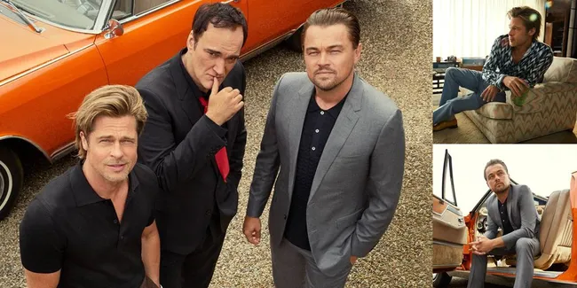 Pesona Brad Pitt & Leonardo DiCaprio Dalam Arahan Tarantino