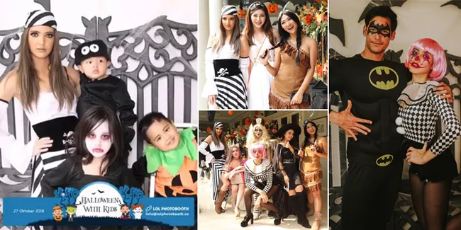 Pesta Halloween Girlsquad: Mikhayla Jadi Hantu - Foto Mesra Jedar