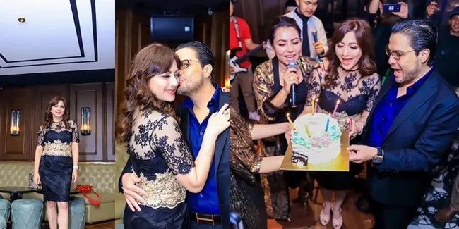 Pesta Ultah Cut Keke ke-45, Party Seru Bareng Suami dan Sahabat