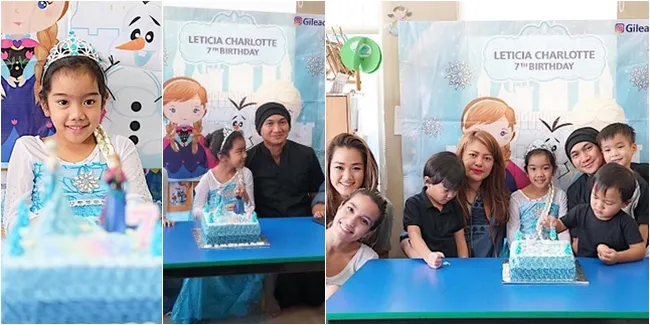Pesta Ultah ke-7 Leticia, Rayakan Bareng Teman - Anji dan Sheila