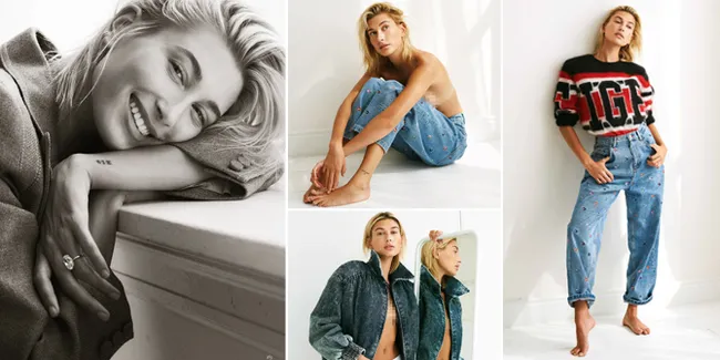 Photoshoot Bareng Vogue, Hailey Baldwin Topless & Pamer Cincin