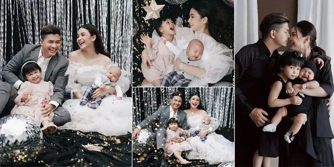 Photoshoot Terbaru Chelsea Olivia & Glenn Alinskie, Pose Bareng Nastusha - Baby Dante
