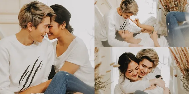 Photoshoot Terbaru Marion Jola & Julian, Makin Lengket Bak Prewed