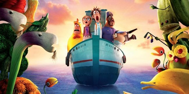 Poster Karakter CLOUDY WITH A CHANCE OF MEATBALLS 2