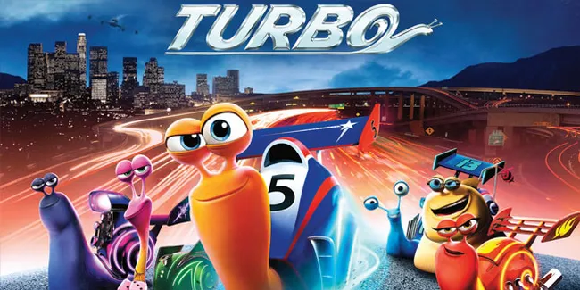 Poster Karakter Siput Dalam TURBO