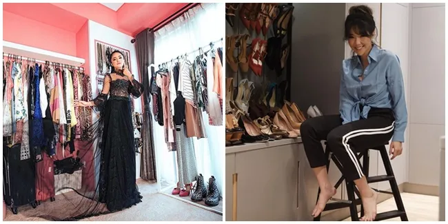 Potret 7 Lemari Pakaian & Sepatu Selebriti, Koleksinya Banyak Banget!