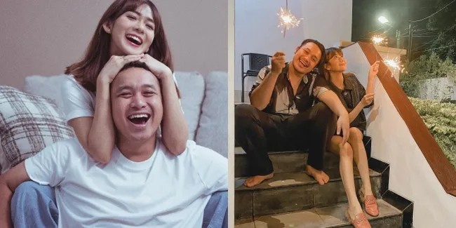 Potret Adiezty dan Gilang Dirga yang Semakin Mesra dan Romantis, Couple Goals Banget!
