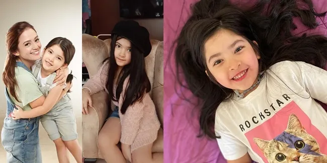 Potret Alessa Anak Mantan Suami Olla Ramlan, Cantiknya Kebangetan - Sudah Jadi Model Cilik