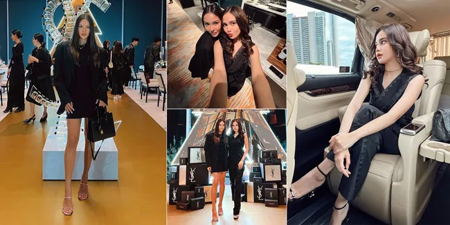 Potret Alyssa Daguise - Syifa Hadju Saat Hadiri Event YSL Beauty, Cantiknya Disebut Mirip Kendall dan Kylie Jenner