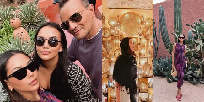 Potret Alyssa Daguise Liburan ke Maroko, Senyum Lebar - Sudah Move On dari Patah Hati?