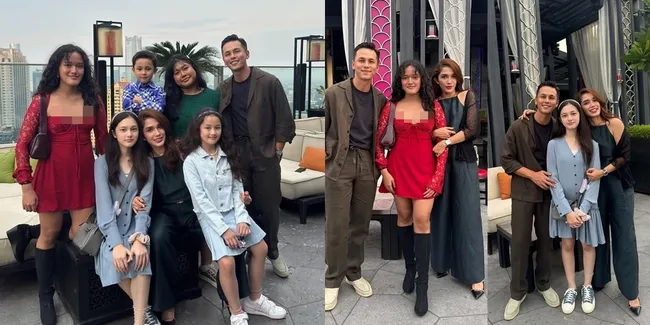 Potret Anak-anak di Ultah ke-44 Ussy Sulistiawaty, Visual Semua - Ara Curi Perhatian