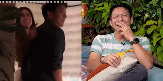 Potret Ariel NOAH Temani Wulan Guritno di Premiere Film 'NORMA', Cuma Ketawa Saat Digodain