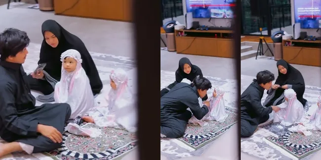 Potret Atta Halilntar Unggah Video Salat, Sikap Aurel Hermansyah Usai Ibadah Langsung Ambil HP Jadi Sorotan 