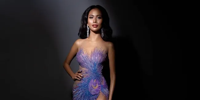Potret Aurra Kharisma Dalam Balutan Gaun Cantik di Miss Grand International 2020, Stunning!