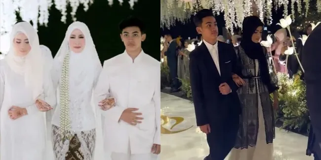 Potret Ayla dan Attaya Adik Adiba Khanza di Prosesi Pernikahan Sang Kakak, Tak Kuasa Menahan Tangis