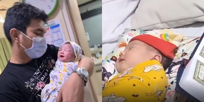 Potret Baby Alusha Sheyza Anak Aldi Taher, Sang Ayah Bangga Tanggal Lahir Putrinya Sama dengan Rafathar dan Puji Cantik Seperti Raisa