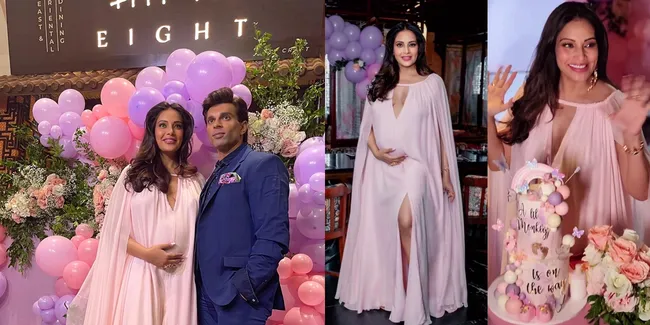 Potret Baby Shower Bipasha Basu, Sambut Kehadiran 'Little Monkey - Semua Serba Pink