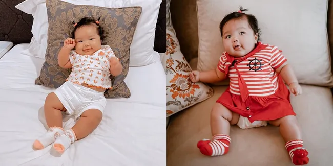 Potret Baby Xarena Anak Siti Badriah yang Makin Lucu di Usia 4 Bulan, Habis Mandi Gemes Banget Pakai Balutan Handuk di Kepalanya - Jadi Putri Duyung