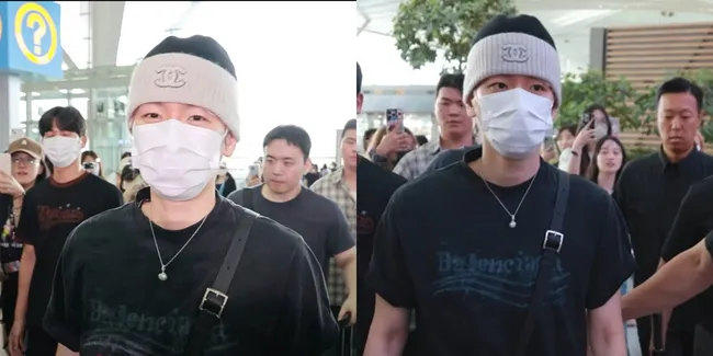 Potret Baekhyun EXO di Bandara Menuju Indonesia, Eye Contact dengan Reporter