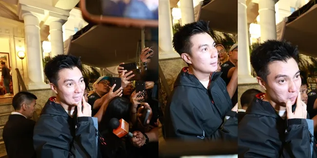 Potret Baim Wong Melayat ke Hotma Sitompul, Ungkap Sang Pengacara Sempat Koma 2 Bulan Lalu