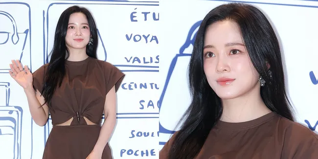 Potret Cantik Kim Sejeong di Acara LONGCHAMP SEOUL, Tampil dengan Elegan dan Flawless Banget
