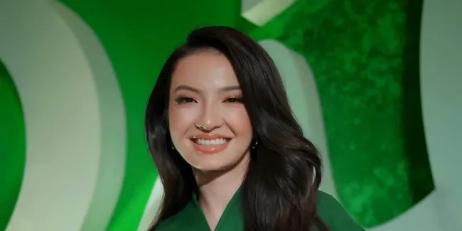 Potret Cantik Raline Shah di Screening Film DILAN ITB 1997, Anggun Serba Hijau