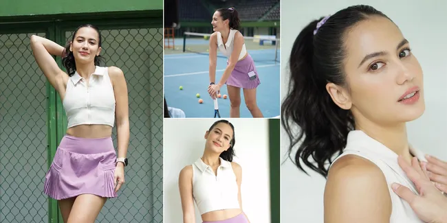 Potret Cantiknya Pevita Pearce Pakai Baju Tenis, Body Goals-nya Selalu Bikin Netizen Salfok