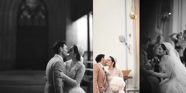 Potret Chelsea Islan dan Rob Clinton Setelah Resmi Menikah, Gandeng Tangan - Ciuman Mesra