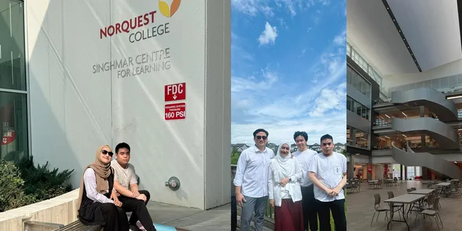 Potret Cindy Fatikasari Jalan-jalan ke Kampus Keanu di Kanada, Beri Semangat Buat Anak yang Kuliah Sambil Kerja