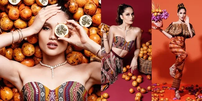 Potret Cinta Laura Cantik Berbaju Bahan Kain Tradisional, Asam Manis Sesegar Markisa