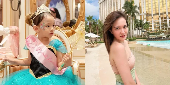 Potret Claire Anak Shandy Aulia Jadi Anna 'FROZEN' di Disneyland, Mamanya Pamer Barefaced Bangun Tidur