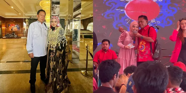 Potret Detik Detik Putri Isnari Disawer Haji Alwi Saat Mangung, Netizen: Masya Allah Calon Mertua Idaman