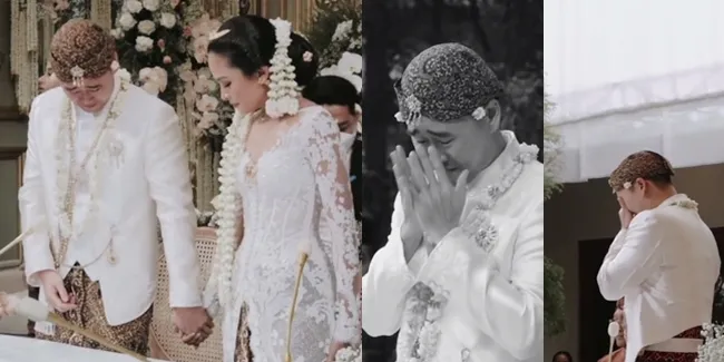 Potret Detik-detik Tangisan Jesse Choi Kala Nikahi Maudy Ayunda, Romantis Abis!