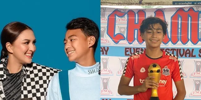 Potret Diego Anak Kedua Darius Sinathrya dan Donna Agnesia, Baru Lulus SD Tingginya Sudah Menjulang