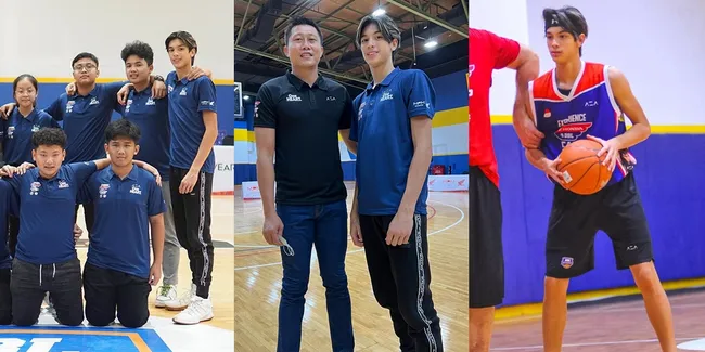 Potret Eddy Meijer Anak Maudy Koesnaedi Latihan Basket, Postur Tinggi Menjulang Jadi Sorotan