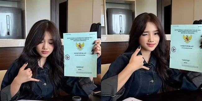 Potret Fuji Pose dengan Sertifikat Tanah dan Mau Bangun Villa di Bali, 'Namanya Juga Orang Keren'