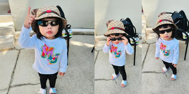 Potret Gaya Ameena Liburan Bareng KD dan Raul Lemos, Pakai Baju Branded dari Kepala Hingga Kaki - Stylish Abis