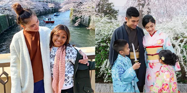 Potret Gaya Artis Saat Liburan di Jepang, Ada Yang Main Salju