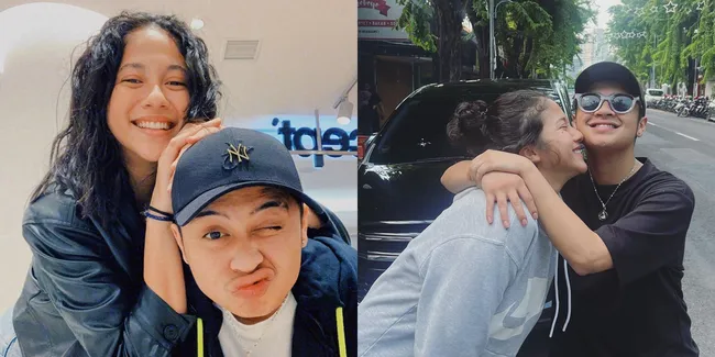 Potret Gaya Pacaran Bastian Steel dan Sitha Marino Yang Dianggap Terlalu Berlebihan, Santai Pamer Peluk dan Cium Mesra