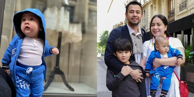 Potret Gemoy Rayyanza di Prancis Pamer Perut Gembul, Harga Outfit SI Bayi Bikin Dompet Netizen Bergetar