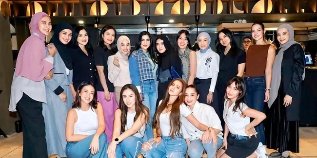 Potret Geng Cendol Temu Kangen, Rayakan Ulang Tahun Aurel Hermansyah