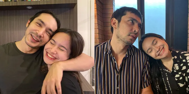 Potret Hangat Abimana Aryasatya dan Satine Zaneta yang Seperti Kakak Adik - Ayah Anak Sama Menawannya