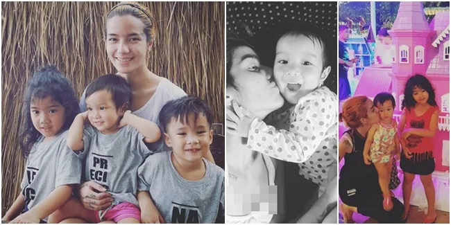 Potret Hangat Sheila Marcia & Ketiga Anaknya, Ibu Cantik Tangguh