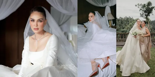 Potret Harga Sepatu dan Perhiasan Luna Maya di Hari Pernikahannya, Simple Manis Tapi Bikin Dompet Meringis