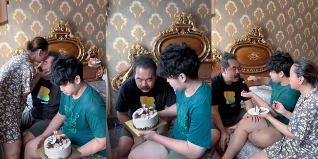 7 Potret Inul Daratista dan sang Anak Beri Kejutan Ultah Sederhana untuk Mas Adam