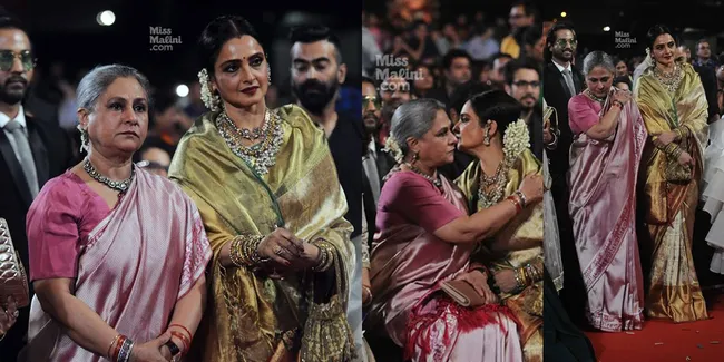Potret Jaya Bachchan Ternyata Pernah Undang Rekha Makan Untuk Tegaskan: Amitabh Bachchan Milikku!
